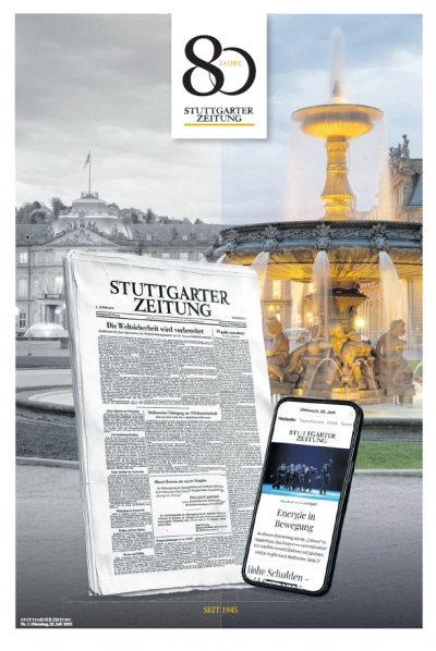 Darstellung der Titelseite zur Jubiläumsausgabe